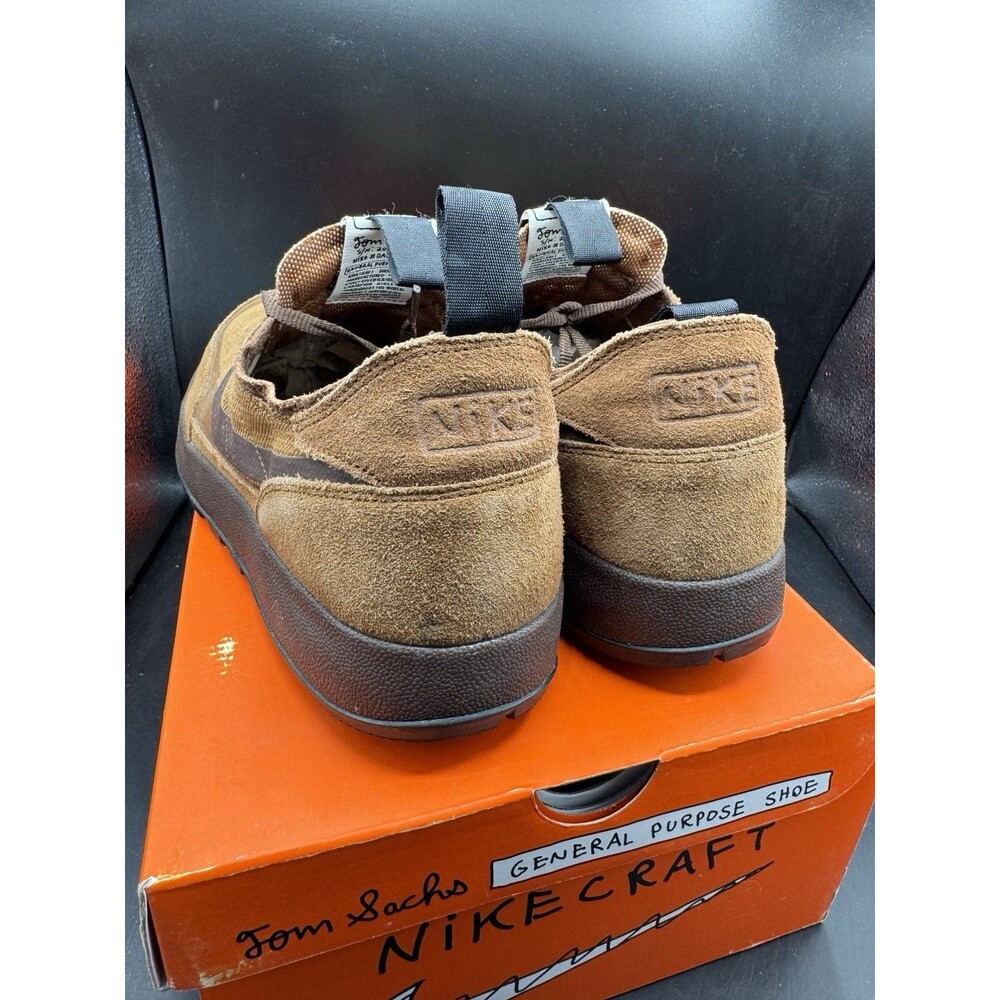 Nike x Tom Sachs NikeCraft General Purpose Shoe 'Brown' Men’s 14 / Women’s 15.5 - Picture 10 of 16